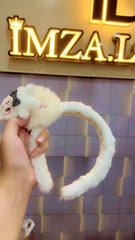 Hairband with pony