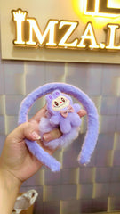 Hairband with pony