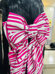 patterened Classic bow