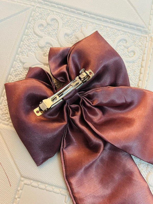 Fancy Bow - tea pink