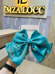 3 layered printed bow