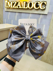 3 layered printed bow