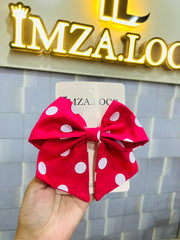 Polkadot bow