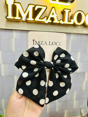 Polkadot bow