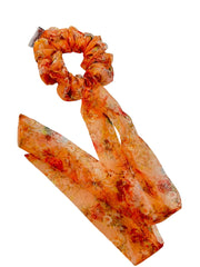 printed tail scrunchie