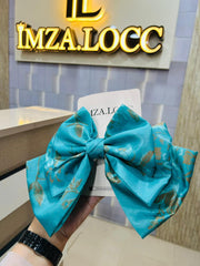 3 layered printed bow
