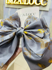3 layered printed bow