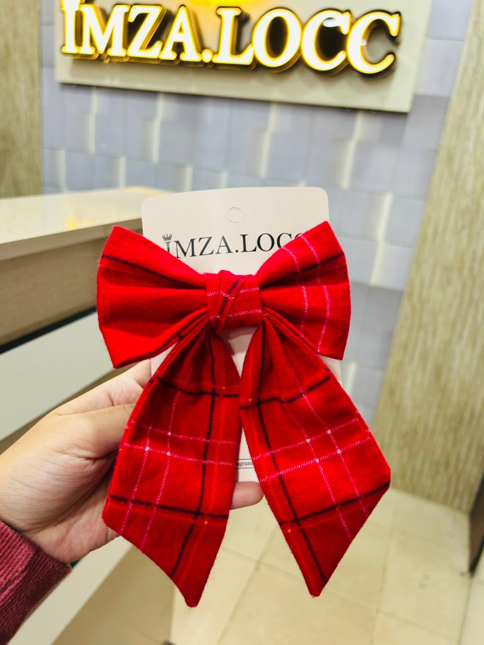 checkered Bow