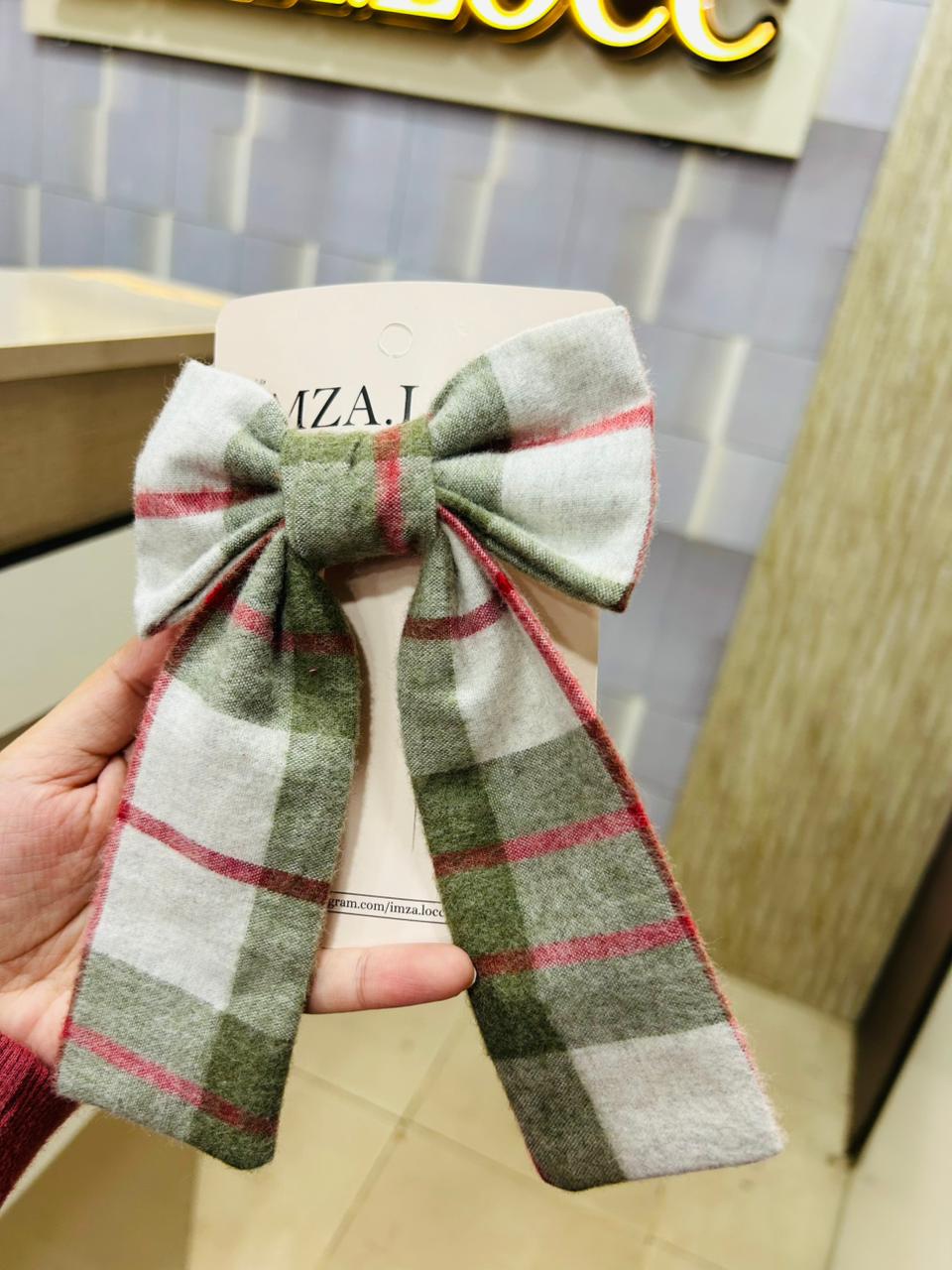 Checkered Bow