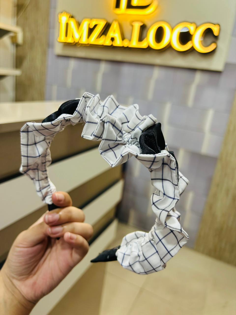 Checkered Hairband