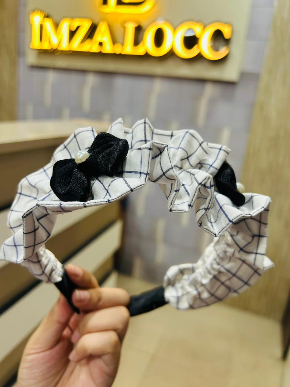 Checkered Hairband